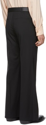 LU'U DAN SSENSE Exclusive Black 70's Bellbottom Trousers