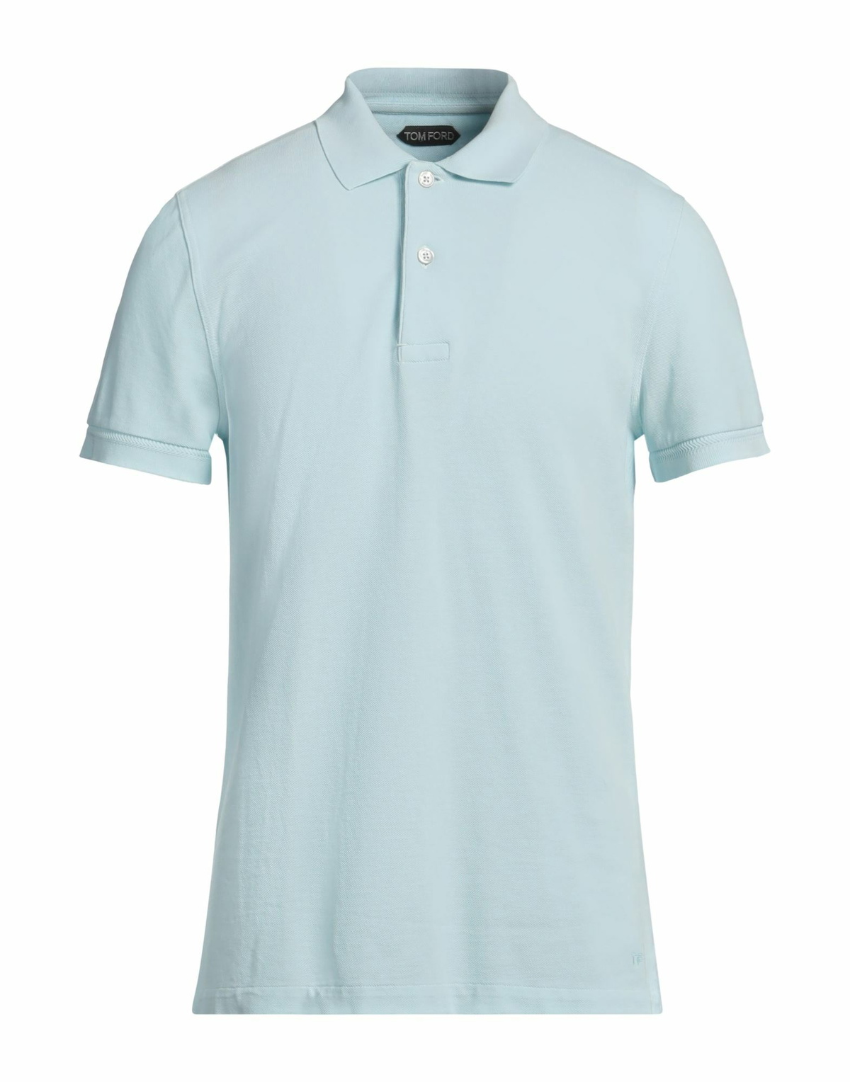 Tom Ford Mens Polo shirt Sky in Blue