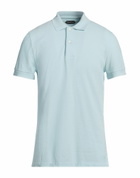 Tom Ford Mens Polo shirt Sky in Blue