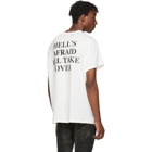 Amiri White Heaven and Hell T-Shirt