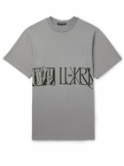 Total Luxury Spa - Logo-Print Recycled Cotton-Jersey T-Shirt - Gray