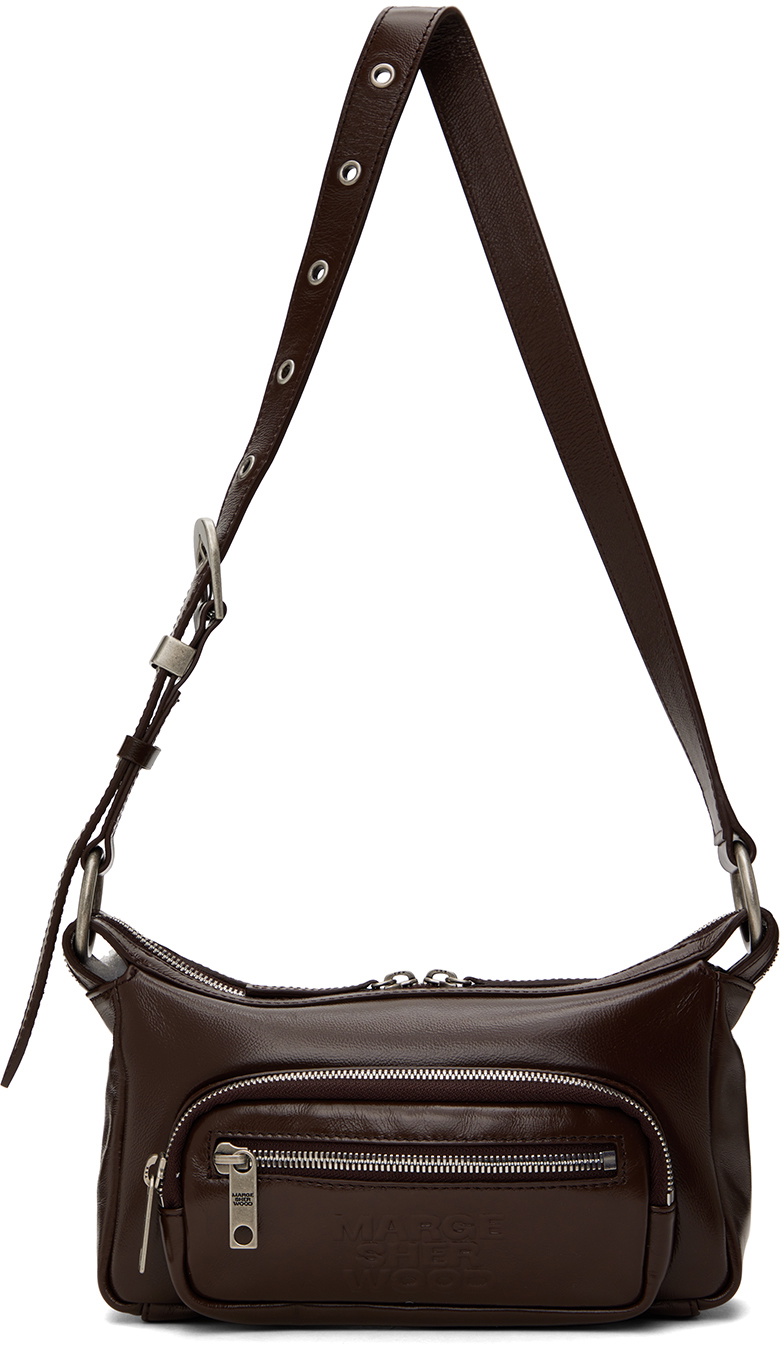 Marge Sherwood Brown Outpocket Mini Bag