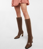 Zimmermann - Crescent leather knee-high boots