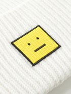 Acne Studios - Logo-Appliquéd Ribbed Wool Beanie