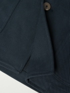 De Bonne Facture - Traveler Cotton-Drill Jacket - Blue
