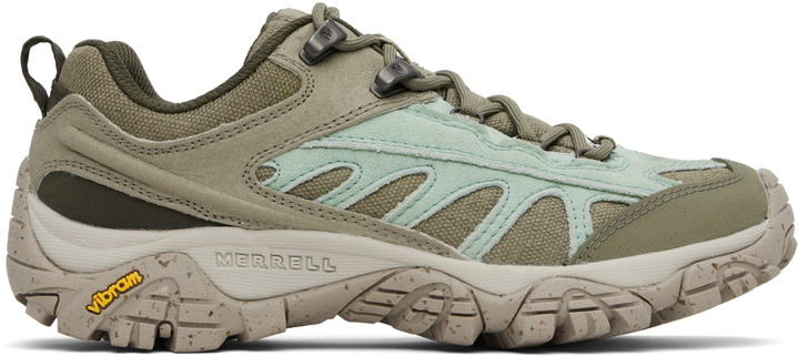 Photo: Merrell 1TRL Green & Blue Moab 2 Mesa Luxe Eco 1TRL Sneakers