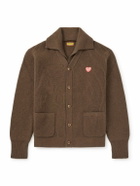 Human Made - Logo-Appliquéd Alpaca Cardigan - Brown