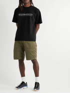 Neighborhood - Firebird Logo-Print Cotton-Jersey T-Shirt - Black