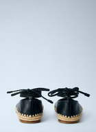 Max Mara Leather Espadrille Flats