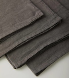 Once Milano Set of 4 linen napkins