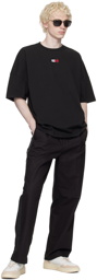 Tommy Jeans Black Repeat Trousers