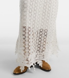 Isabel Marant Hayra cotton guipure lace maxi dress