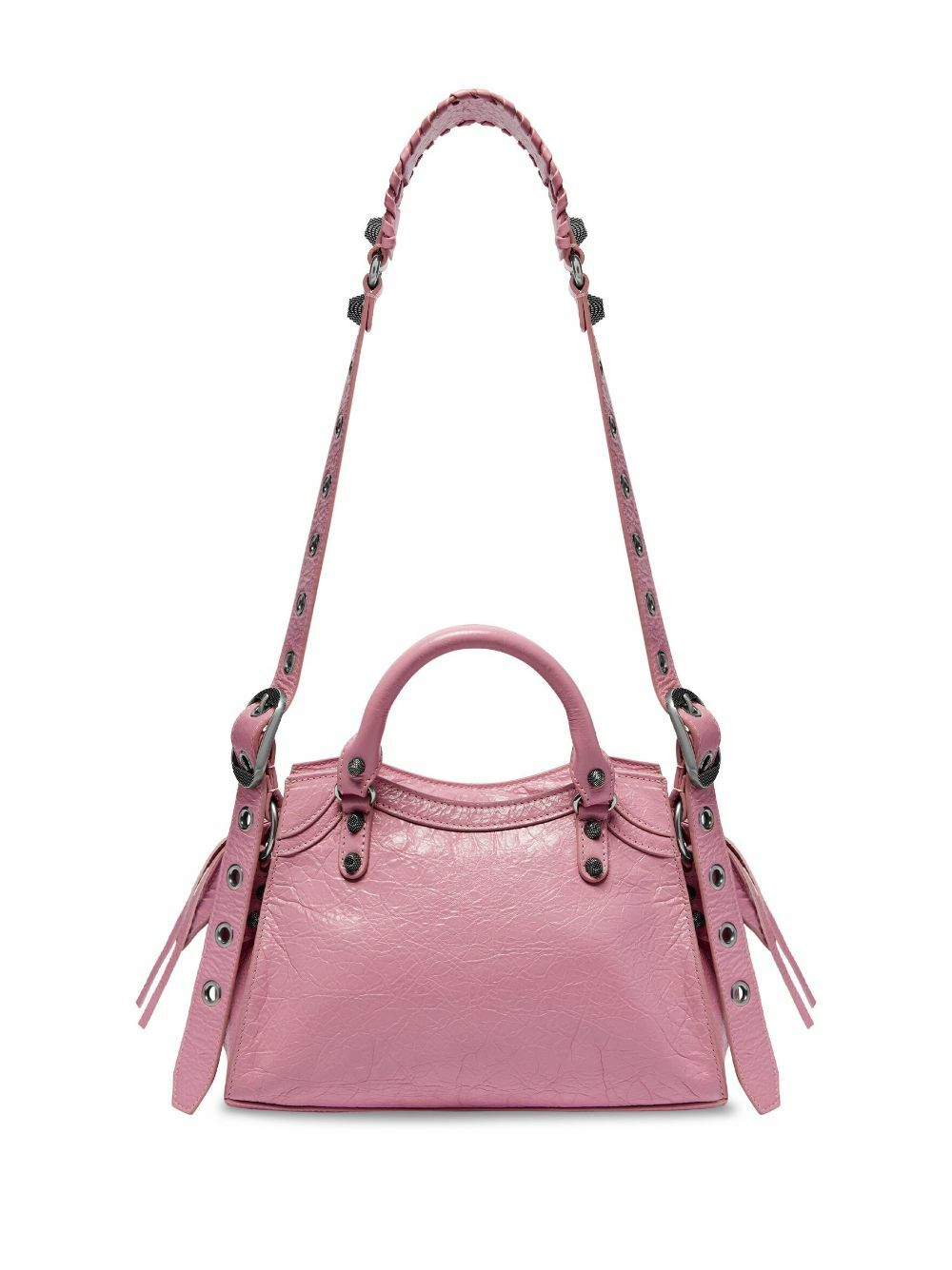 【関税込み】BALENCIAGA ネオ カゴール XS メタルピンクバッグ コメ兵｜バレンシアガ ネオ カゴール XS 700940 210B0 バッグ