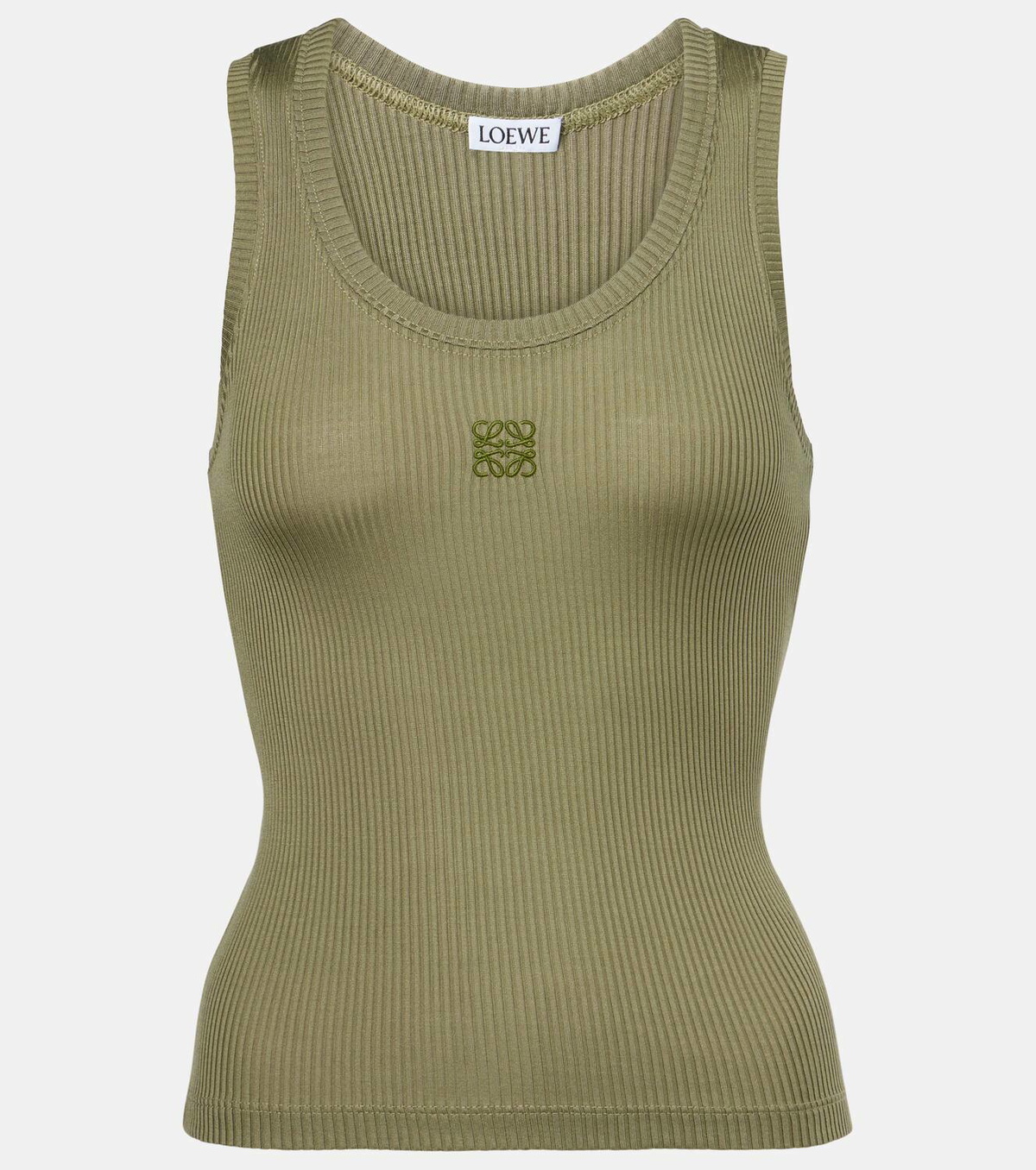 Loewe Anagram silk tank top
