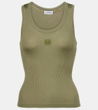 Loewe Anagram silk tank top