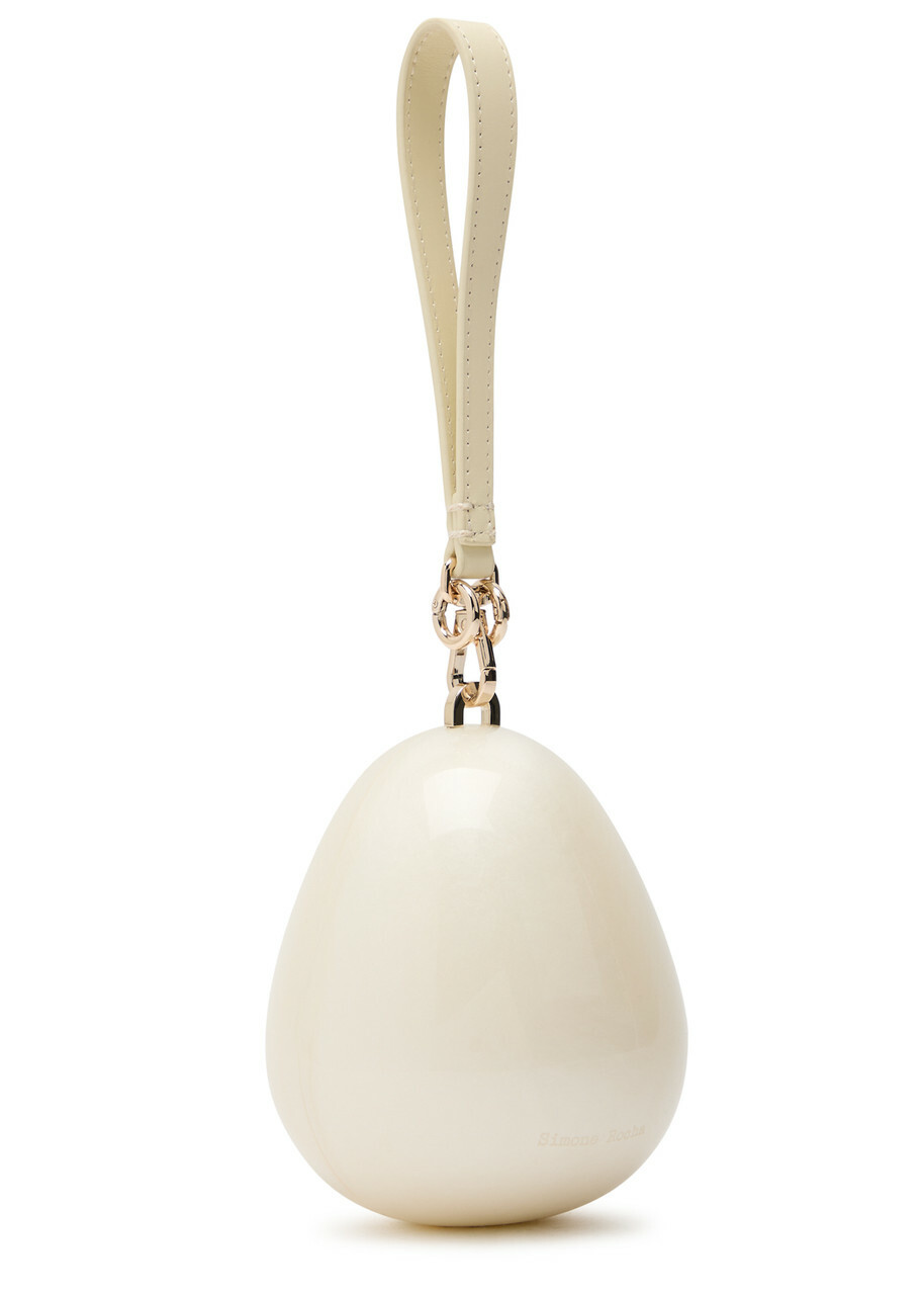 Simone Rocha Pearl Micro Egg Embellished Acrylic Cross-body bag - One Size