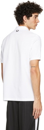 Raf Simons White Fred Perry Edition Chest Patch Polo