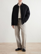 Visvim - Baker Textured Wool and Linen-Blend Jacket - Black