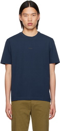 BOSS Navy Printed T-shirt