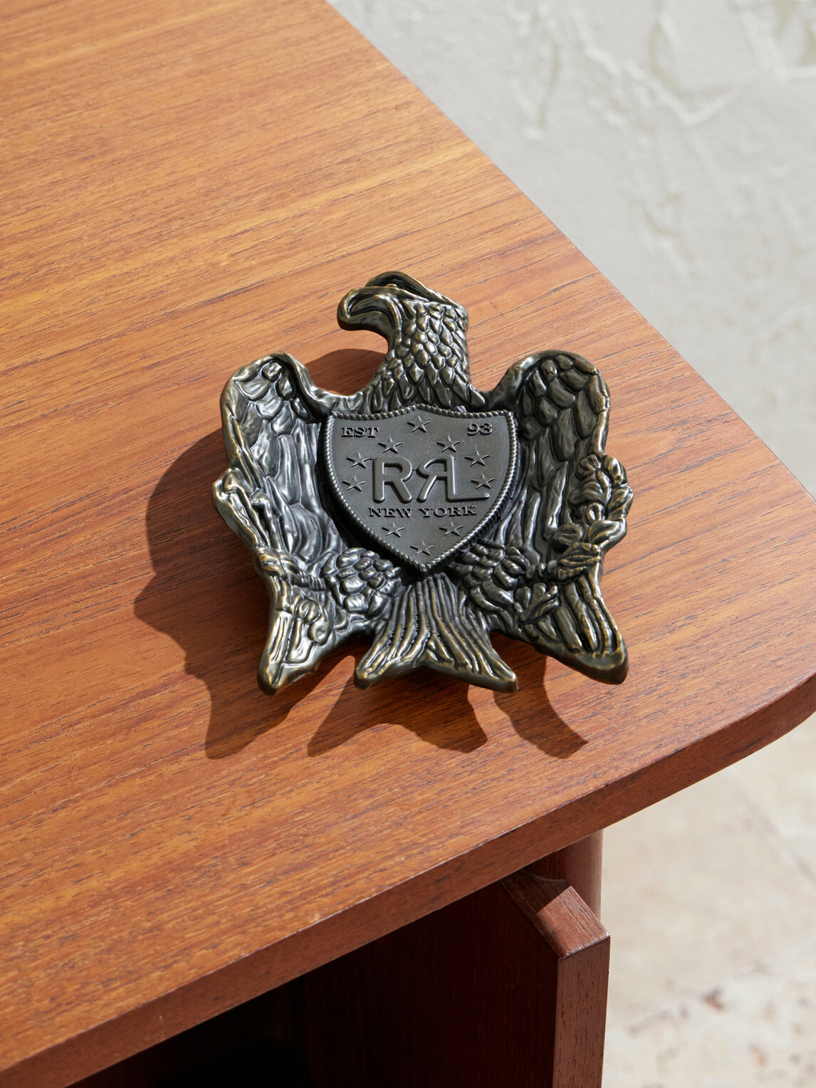 RRL - Eagle Logo-Embossed Brass Tray