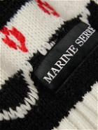 Marine Serre - Wool Sweater - Black