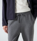 Burberry Cashmere-blend straight sweatpants