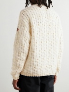 Moncler Grenoble - Knitted Sweater - White
