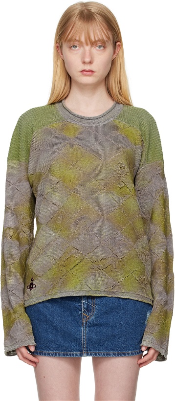 Photo: Vivienne Westwood Multicolor Knit1 Pearl1 Sweater