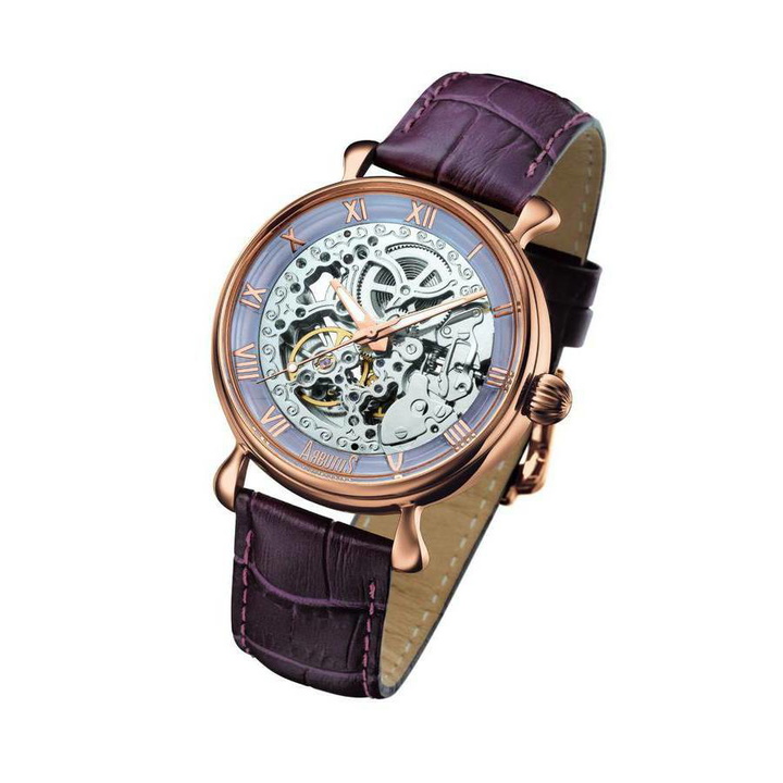Photo: Arbutus SoHo Automatic Purple Dial Ladies Watch AR805RVV