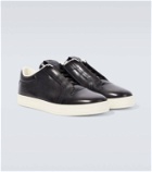 Berluti Playtime Scritto leather slip-on sneakers