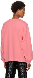 Dries Van Noten Pink Cotton Sweatshirt