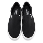 adidas Originals Black Court Rallye Slip-On Sneakers