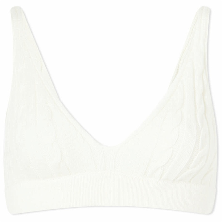 Photo: Love Stories Women's Josey Knitted Bralet in Off White