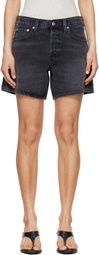 Citizens of Humanity Black Billie Relaxed Shorts