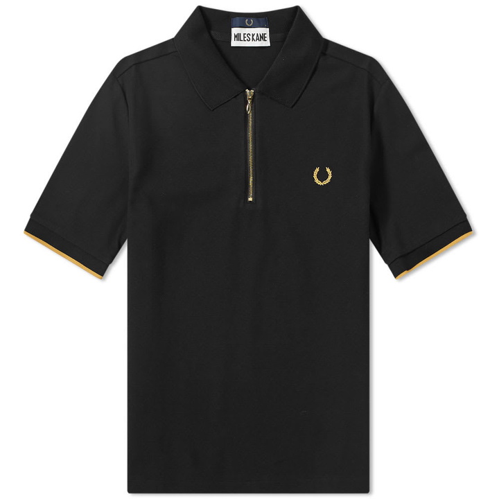 Photo: Fred Perry x Miles Kane Zip Polo