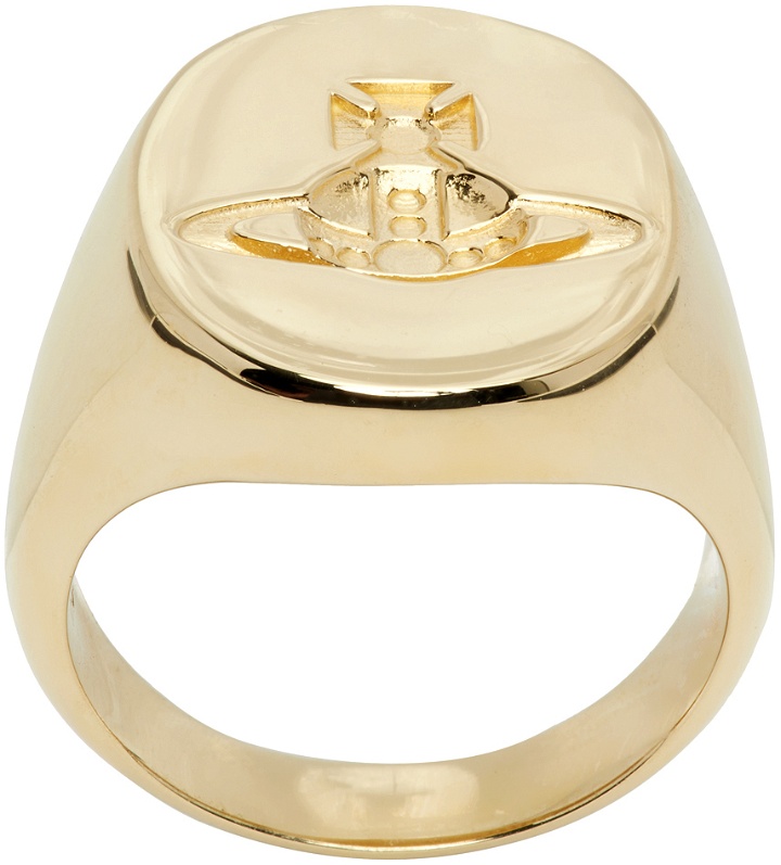 Photo: Vivienne Westwood Gold Orb Seal Ring