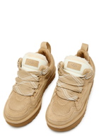 Ugg Lowmel Panelled Suede Sneakers Beige