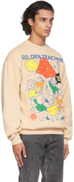 Online Ceramics Beige 'Golden Teacher' Sweatshirt