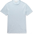 Officine Generale - Striped Cotton-Jersey T-Shirt - Blue