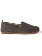 Mulo - Suede Loafers - Brown