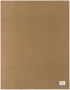 Tekla Tan Lambswool Blanket