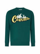 MC2 Saint Barth Man Crewneck Sweater With Courma Mountains Jacquard