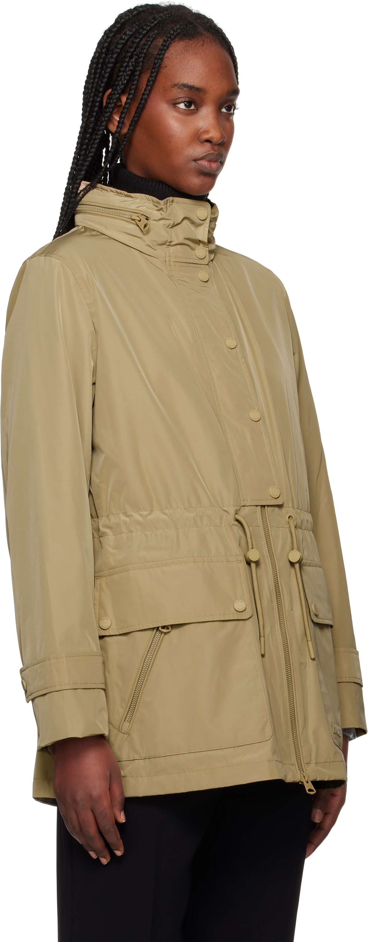 MACKAGE Beige Keryn Rain Jacket