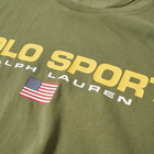 Polo Ralph Lauren Men's Sport Washed T-Shirt in Army Olive