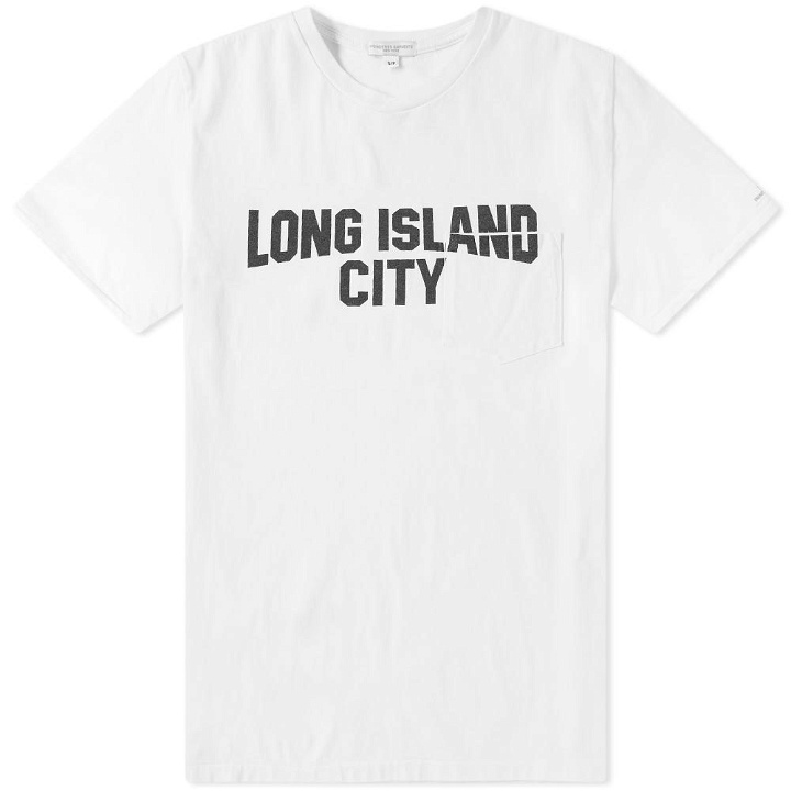 Photo: Engineered Garments Long Island Tee White