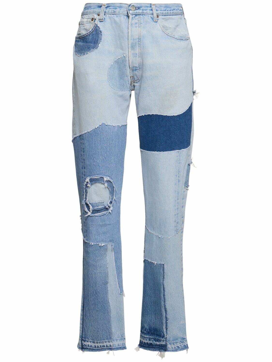 GALLERY DEPT. (ギャラリーデプト)Patchwork Denim GALLERY DEPT. PATCHWORK DENIM ZUMA SHORTS | BLUE