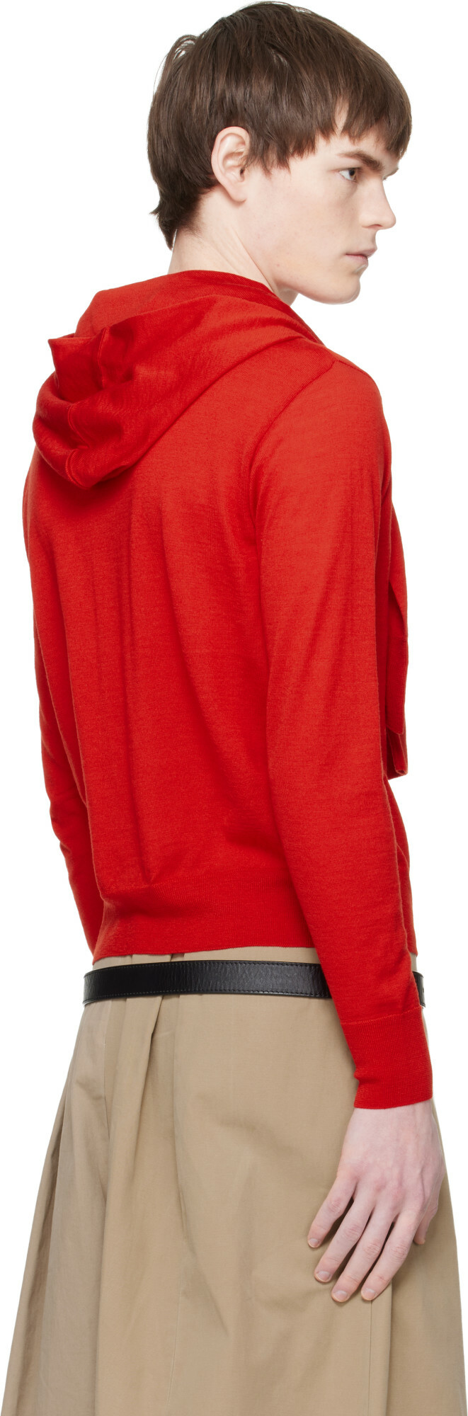 HODAKOVA Red Double Sleeve Sweater