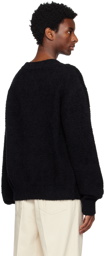 mfpen Black V-Neck Sweater