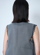 Maison Margiela Distressed Wool Waistcoat