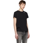 Saint Laurent Black Natural Heart T-Shirt